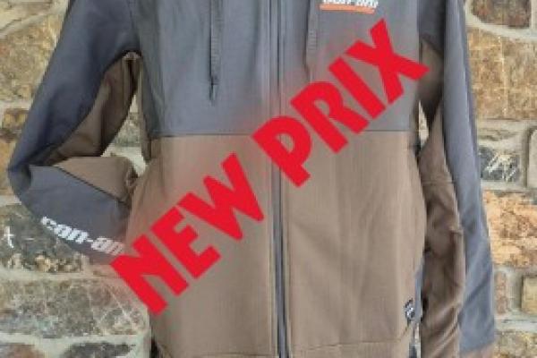 DESTOCKAGE: Veste a coquille souple CAN-AM -40%