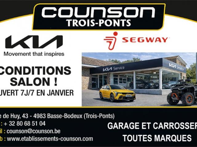 « Profitez des Conditions Salon durant tout le mois de janvier » 